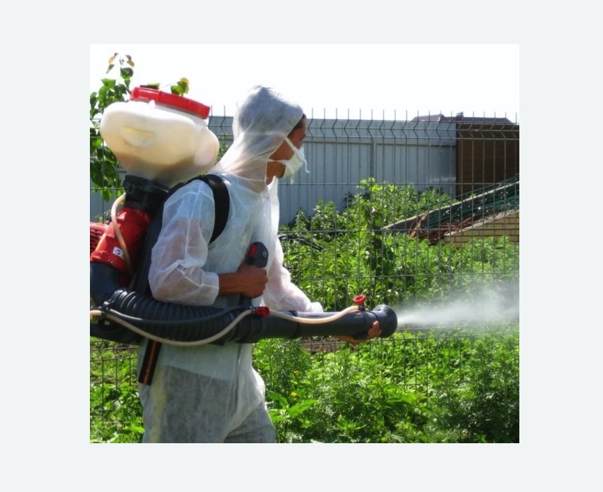 Акарицидная обработка территории в Хадыженске